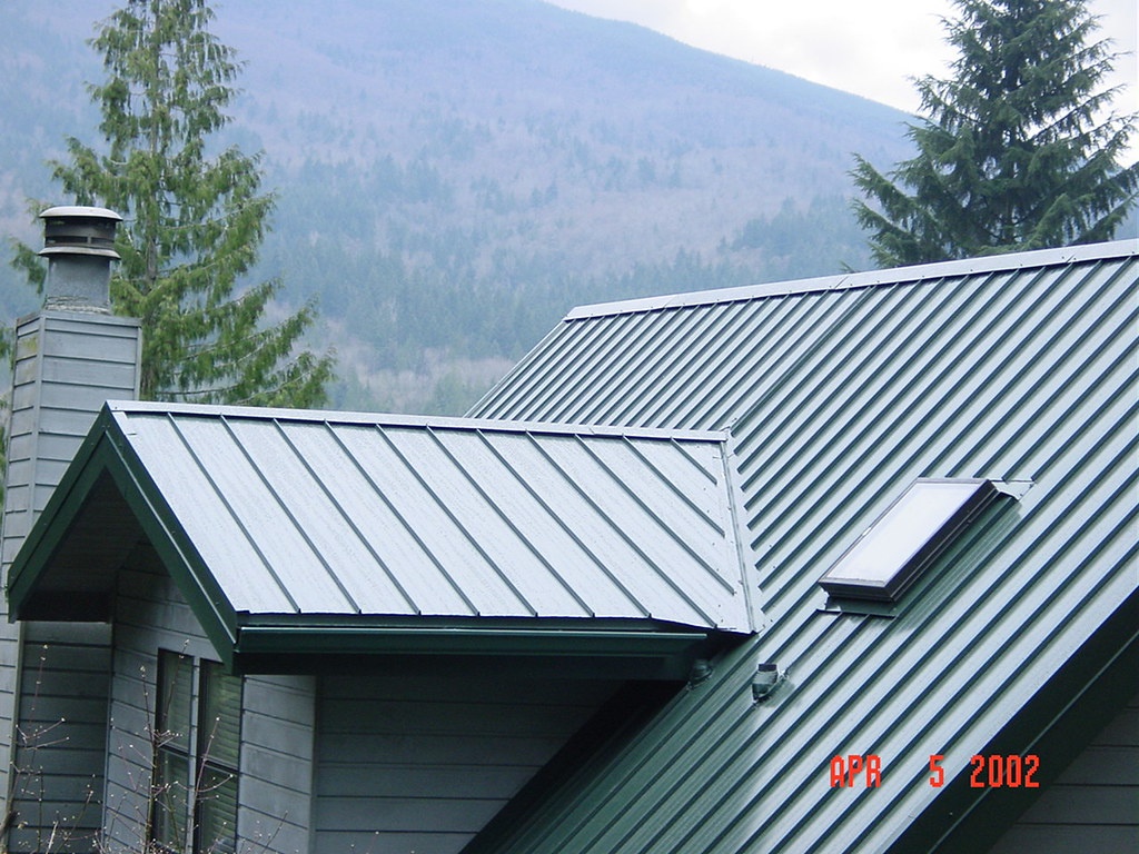 Metal roofing installation