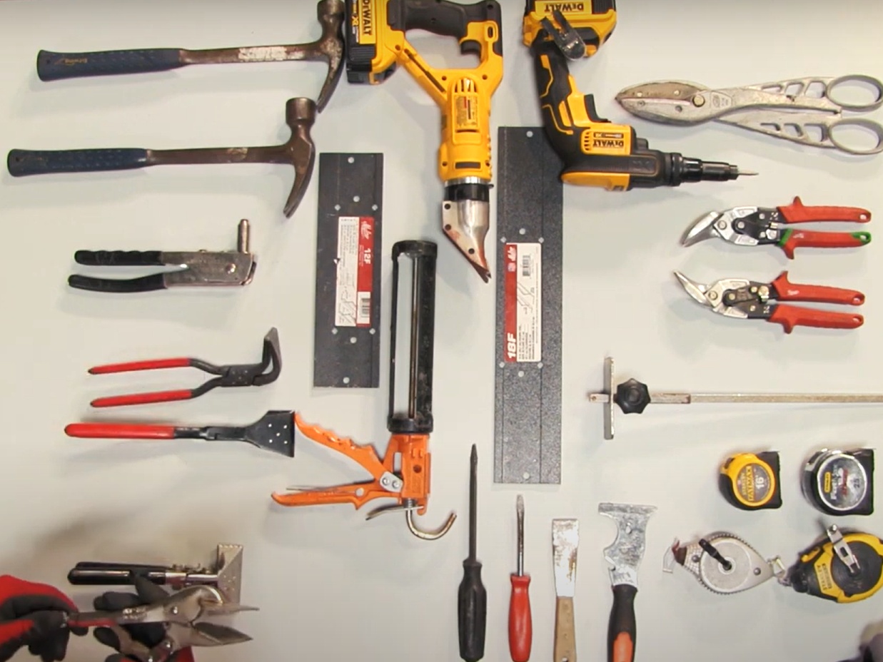 Professional roofing tools